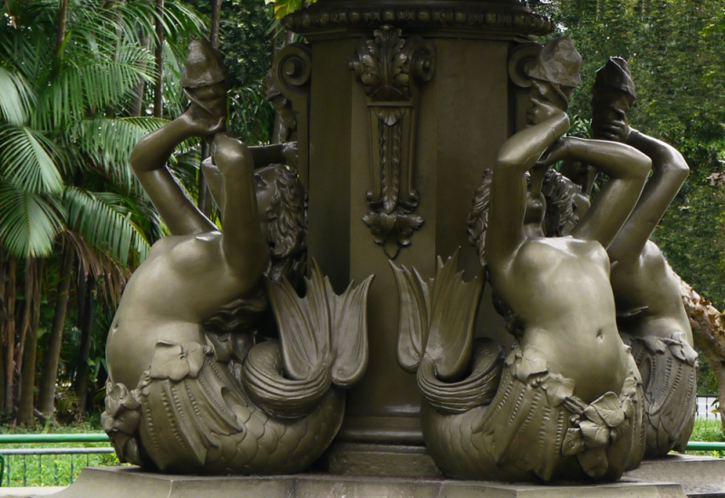 The Belém Mermaid Fountain.  Photo by Eric Royer Stoner.