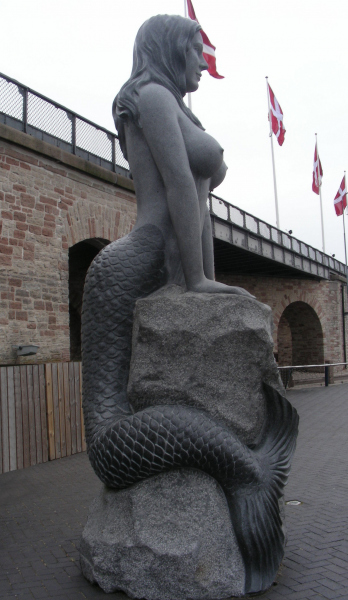 The New Mermaid in Copenhagen.