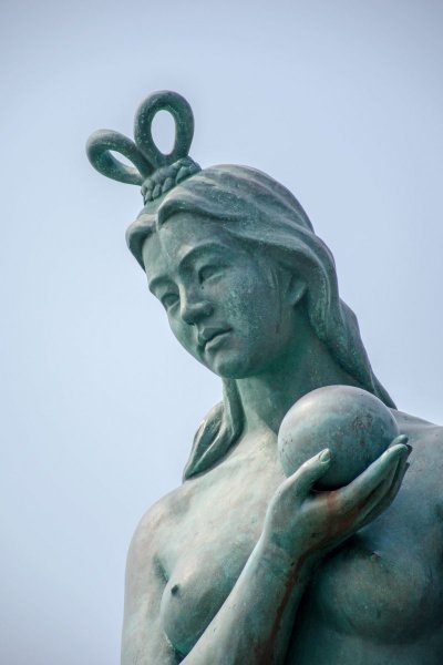 The Princess Hwangok Mermaid of Doengbaek.  Photo © by Laura Raymond.