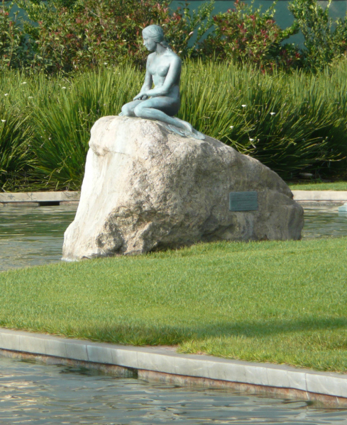 The Little Mermaid at Forest Lawn. Photo by Doug Williams.