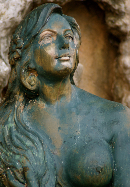 Sirena of Guam mermaid statue in Sirena Park, Hagåtña, Guam