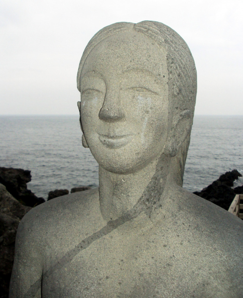 Jeju Mermaid by Dragon's Head Rock