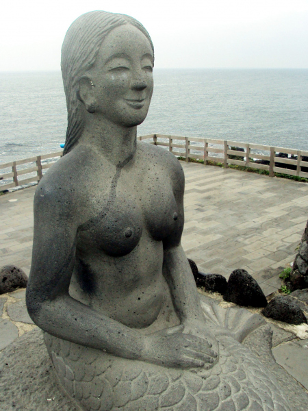 Jeju Mermaid by Dragon's Head Rock
