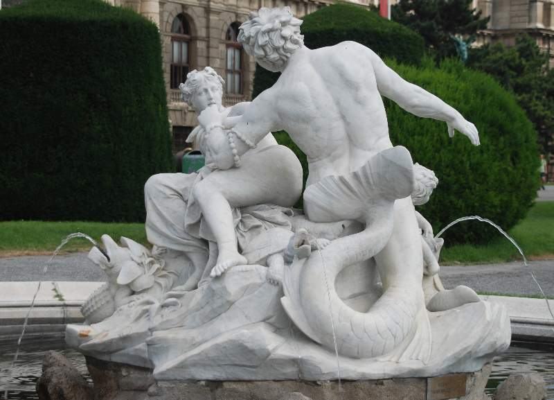 Triton and Mermaid.  Photo by GuentherZ CC BY 3.0