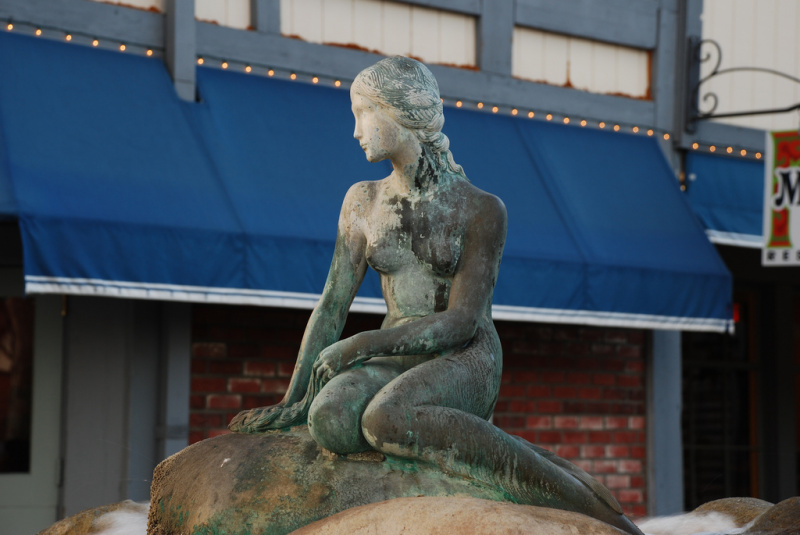 The Little Mermaid in Solvang California