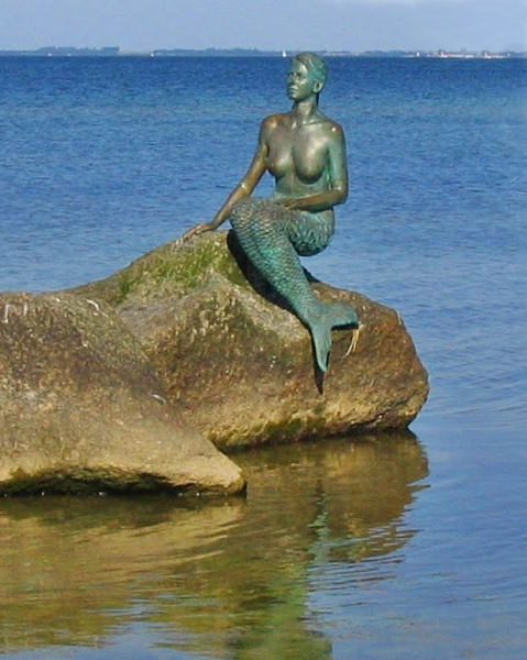 The mermaid from Boltenhagen and Travemünde.