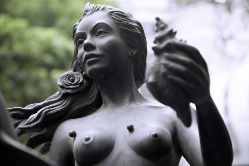 Armonía, Mermaid of Mexico.   Photo © by Aline Romero.