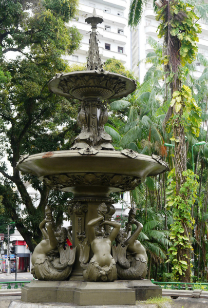 The Belém Mermaid Fountain.  Photo by Eric Royer Stoner.