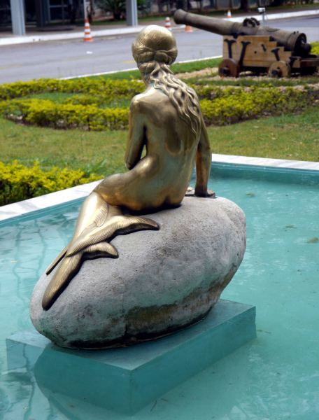 Brazilian Navy's The Little Mermaid.  Photo by Eric Royer Stoner.
