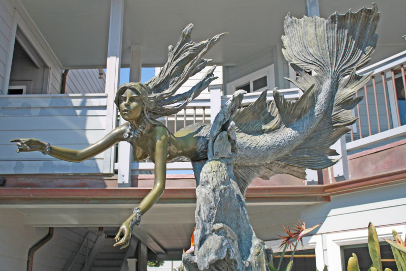 Cayucos Mermaid.  Photo © by Amanda Janae Colvard.
