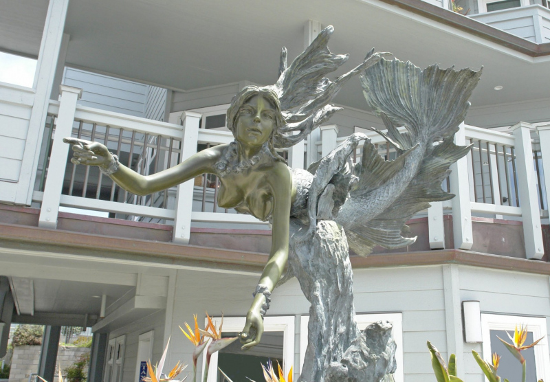 Cayucos Mermaid.  Photo © by Philip Jepsen.