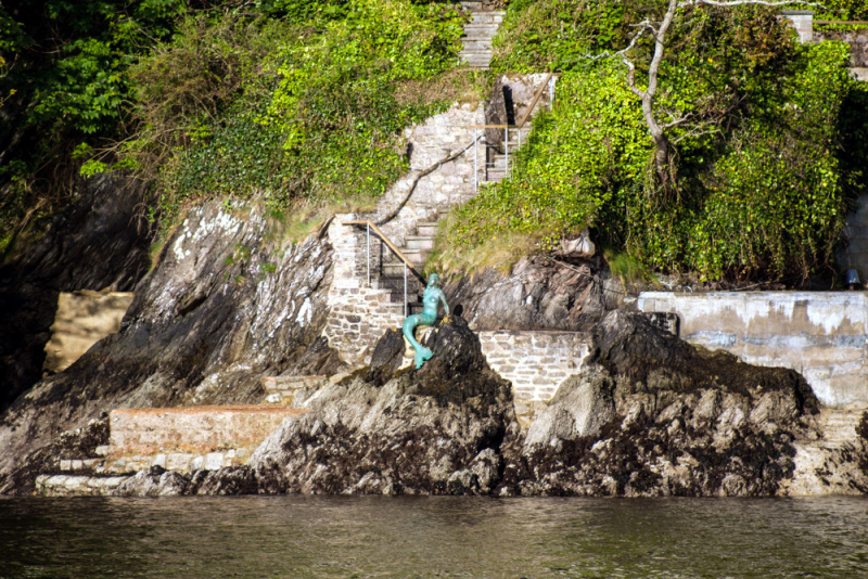 Miranda, the Dartmouth Mermaid.   Photo and copyright by Toby Hetherington, used with his permission.