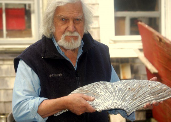 Richard Klyver with Nirena's Tail.  Photo © by Richard Klyver.