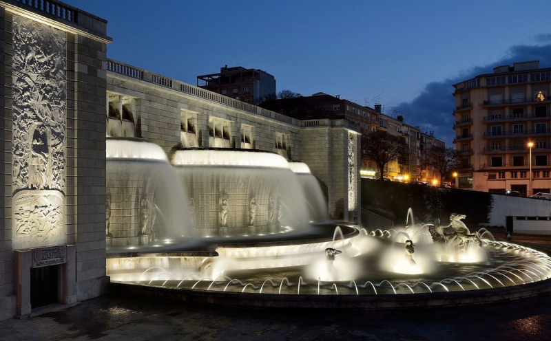 Fonte Luminosa in Lisbon.  Photo © Archivo Municipal de Lisboa.