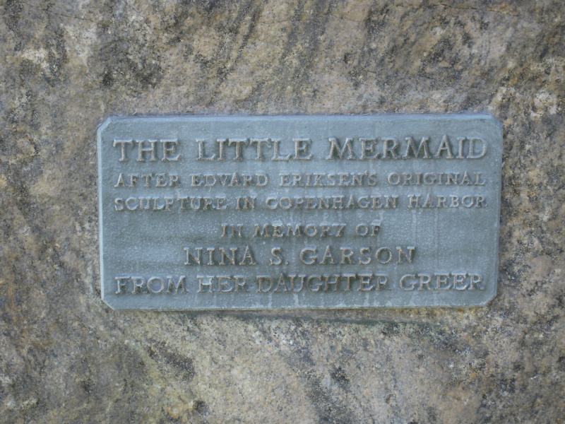 The Little Mermaid at Forest Lawn.  Photo © by Doug Williams.