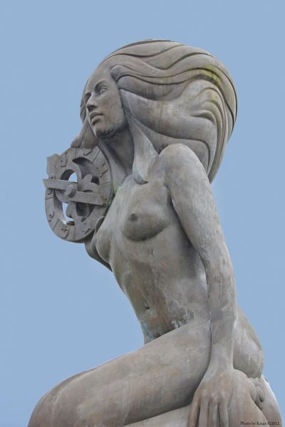 Nerissa, Mermaid of Ganges.  Photo © by Kmax.