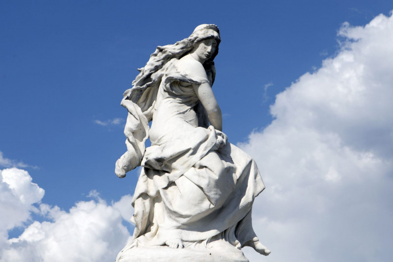 The Heinrich Heine Lorelei Fountain.  Photo © by Brian Benton.