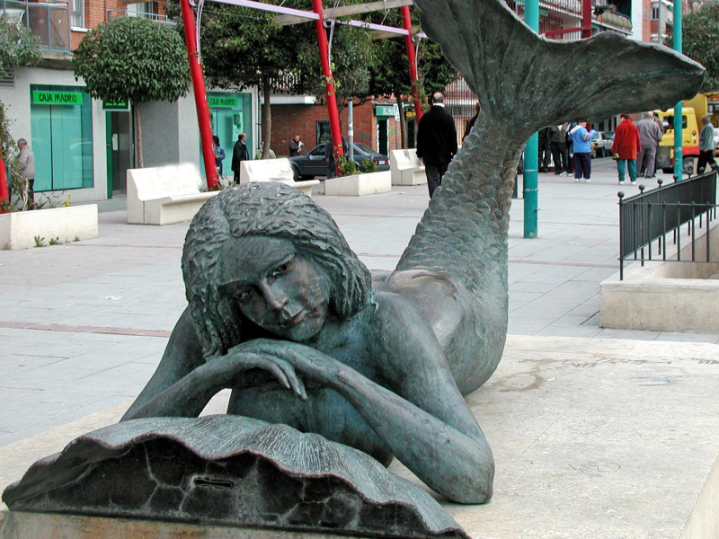 Sirena Leganés Inmaculada.  Photo © by Dirección General de Turismo Madrid.