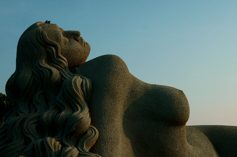 The Jalakanyaka Mermaid Statue.  Photo © by Ajish KB.