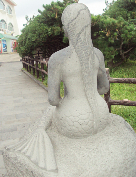 Jeju Mermaid by Dragon's Head Rock