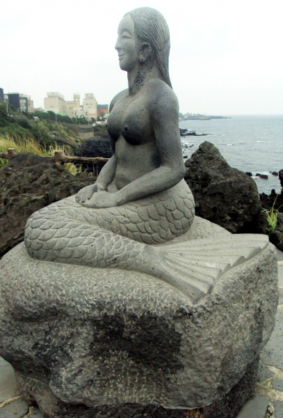 Jeju Mermaid by Dragon's Head Rock