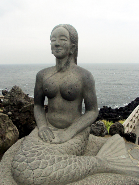 Jeju Mermaid by Dragon's Head Rock