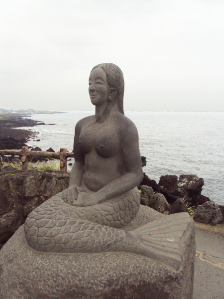 Jeju Mermaid by Dragon's Head Rock