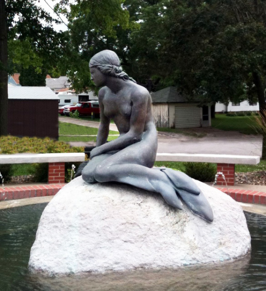 The Kimballton mermaid