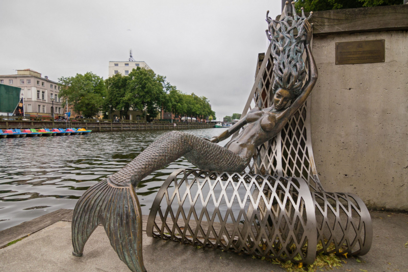 Undine of Klaipėda in Lithuania.  Photo © by Jekaterina Deviatkova.