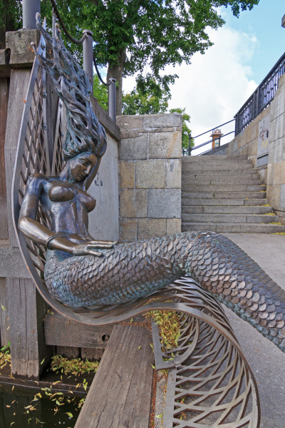 Undine of Klaipėda in Lithuania.  Photo © by Jekaterina Deviatkova.