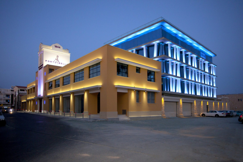 Porto Bello Limassol Business & Cultural Centre in Limassol.  Photo © Alkisti Nicolaou Hadjiyianni.