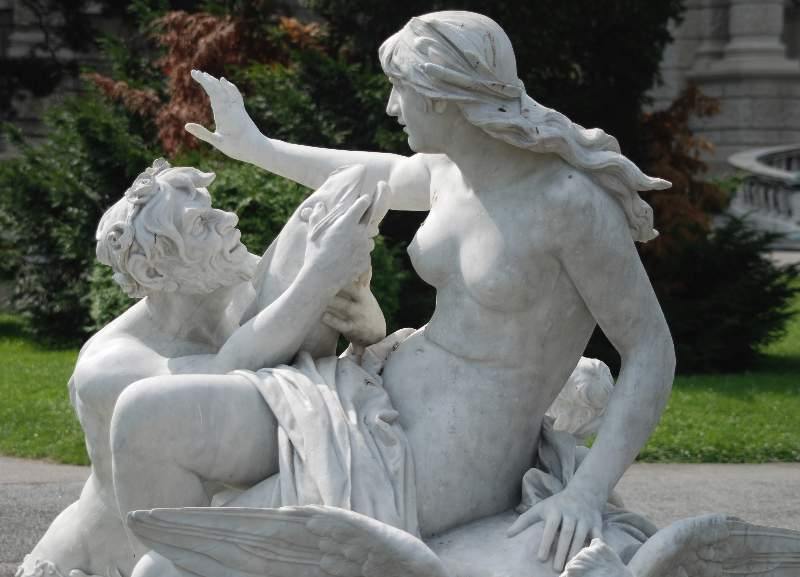 Triton and Mermaid.  Photo by GuentherZ CC BY 3.0