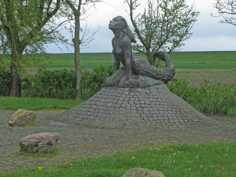 The Minsen Seewief (mermaid).  Photo by Erwin Willemsen