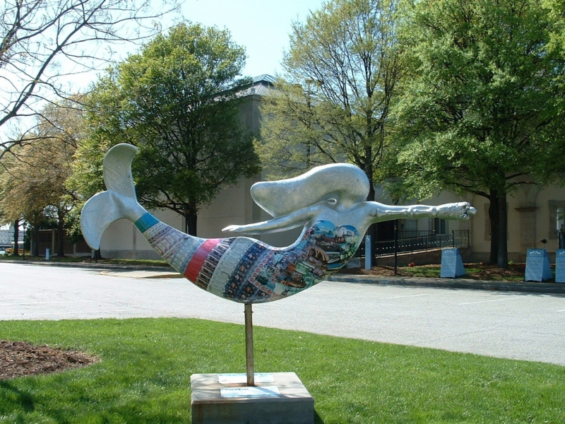 Norfolk Mermaid.  Photo © by Kevin Girard.