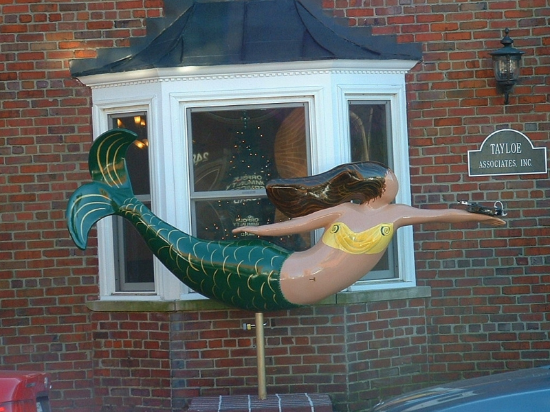 Norfolk Mermaid.  Photo © by Kevin Girard.