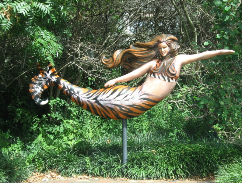 Norfolk Mermaid.  Photo © by Kevin Girard.