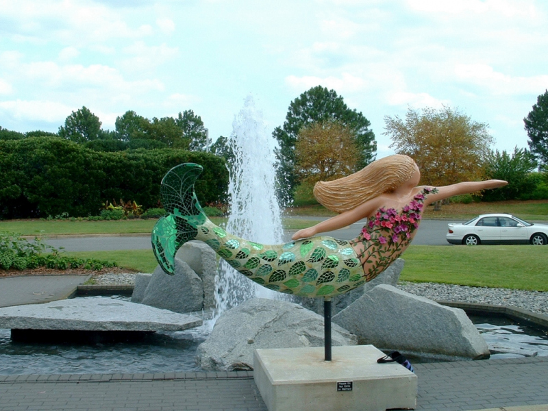 Norfolk Mermaid.  Photo © by Kevin Girard.
