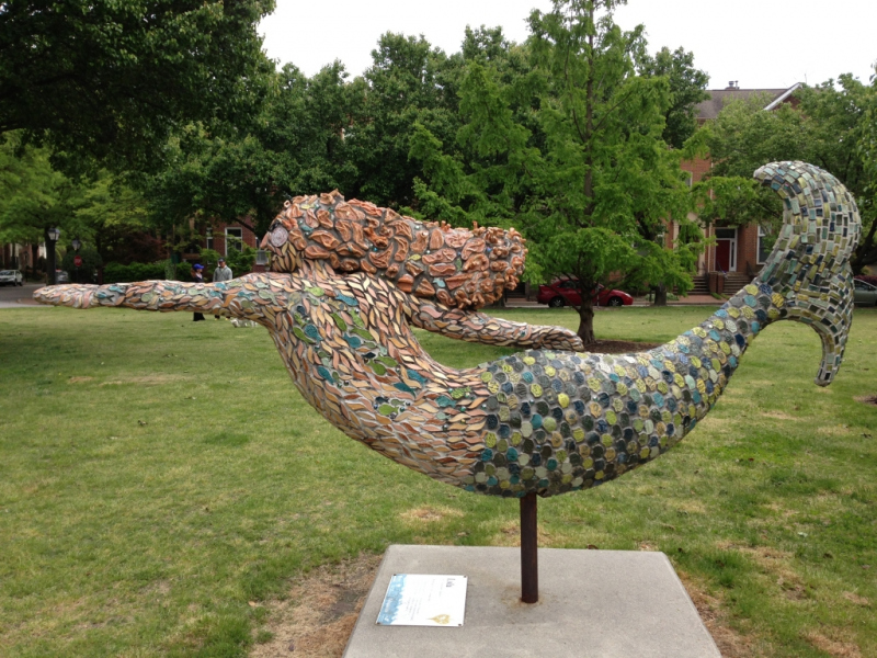 Norfolk Mermaid.  Photo © by ilovetheobromine.