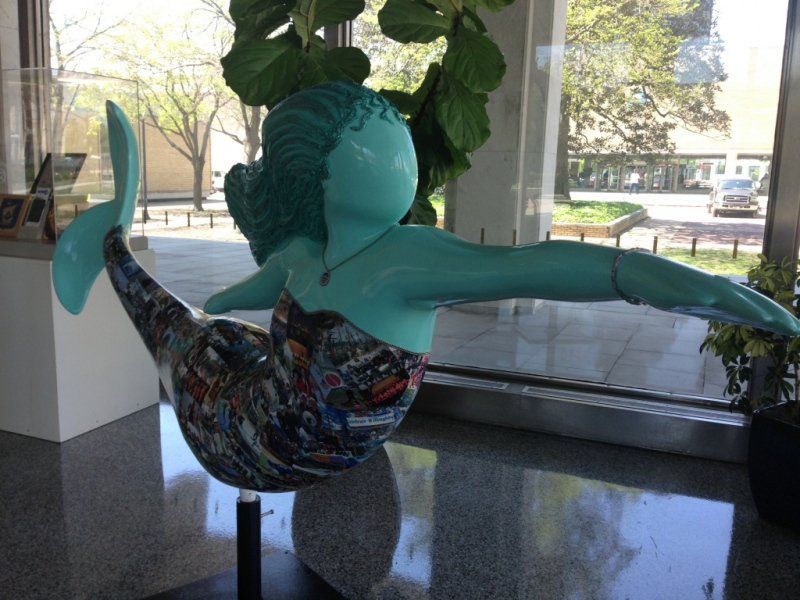 Norfolk Mermaid.  Photo © by ilovetheobromine.
