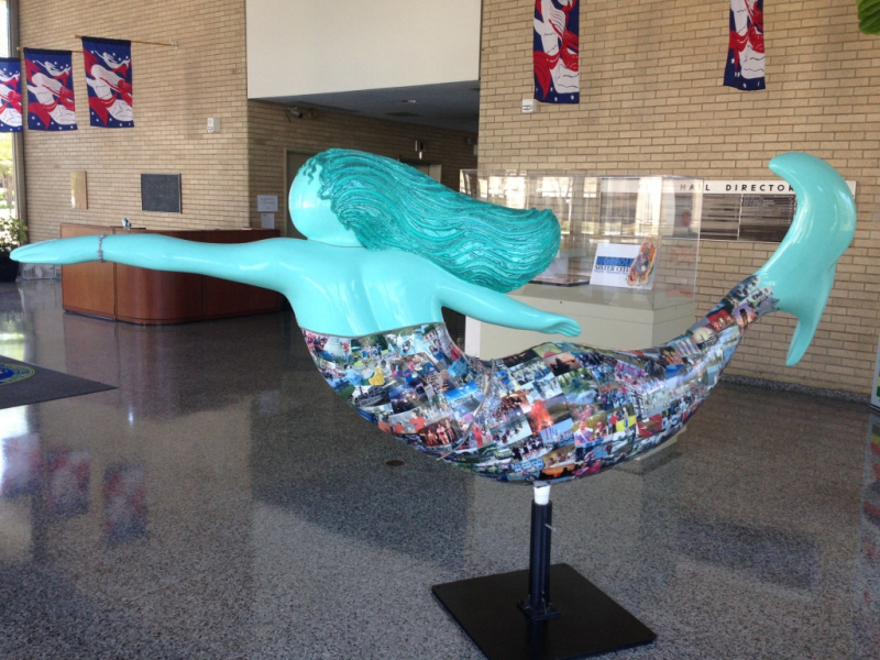 Norfolk Mermaid.  Photo © by ilovetheobromine.