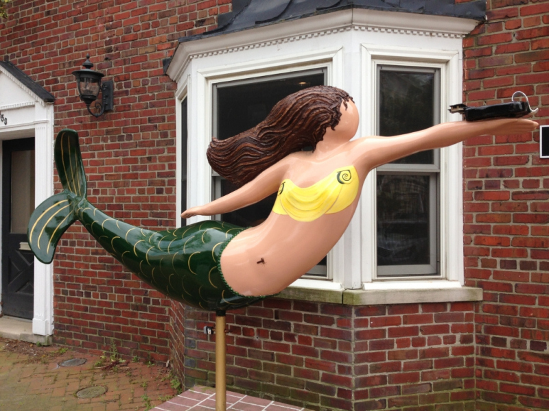 Norfolk Mermaid.  Photo © by ilovetheobromine.