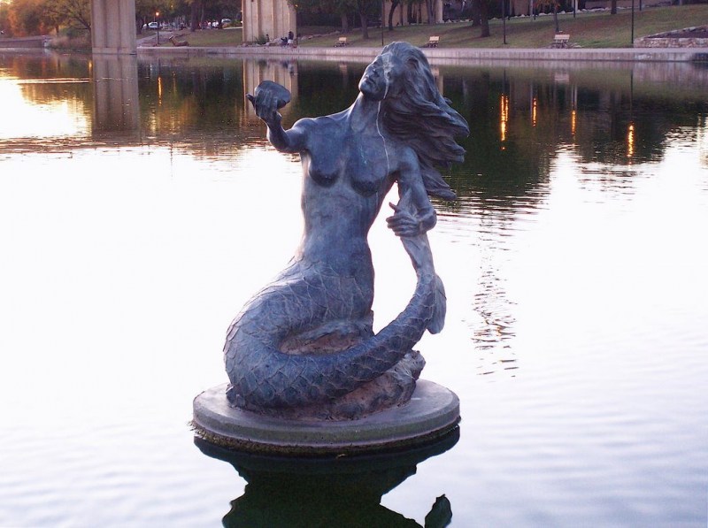 Pearl of the Conchos Mermaid.  Photo © by David Adams.