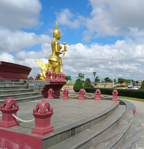 Phnom Penh Mermaid Fountain