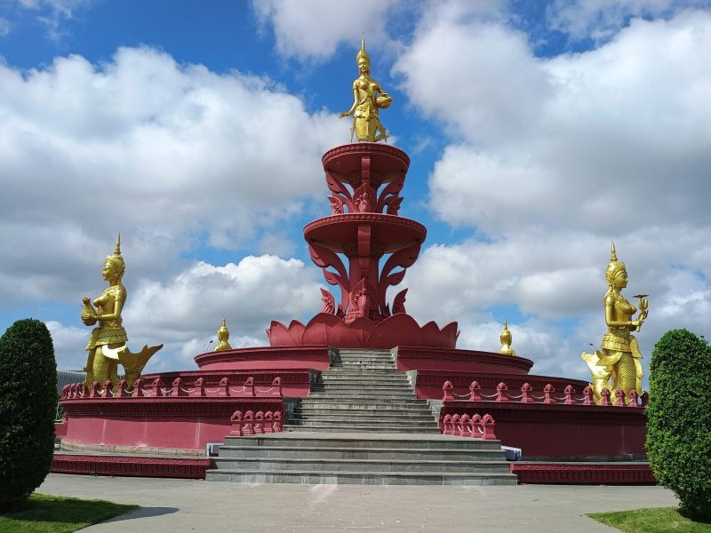 Phnom Penh Mermaid Fountain