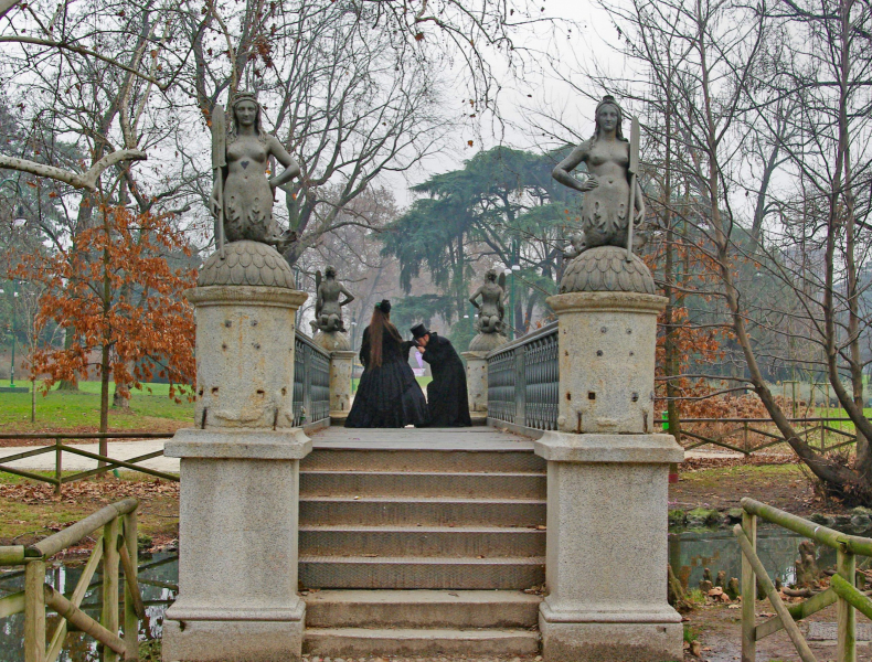 Ponte delle Sirenette in Milan. Photo © by Matilde Lamperti