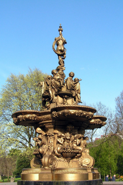 Ross Fountain in Edinburgh