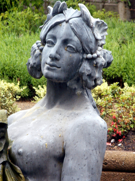 Southport's Mermaid Statue.  Photo by R L Colton.