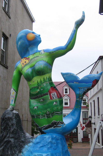 A St. Johns Mermaid.  Photo © by Heather Patey.