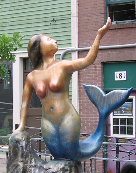 A St. Johns Mermaid.  Photo © by Heather Patey.