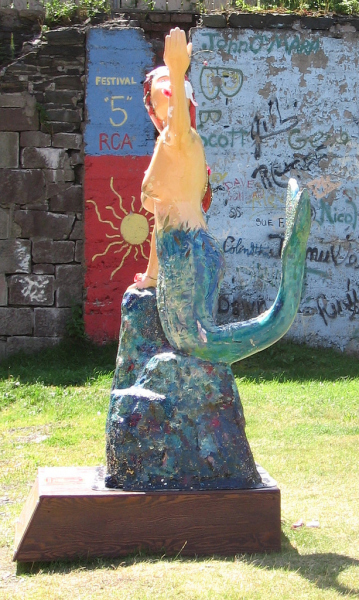 A St. Johns Mermaid.  Photo © by Heather Patey.